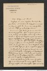 Nachlass Franz Steindachner, Brief von Chr. Lütken an Franz Steindachner (15.05.1876), Inv.Nr. 317.04, Seite 1